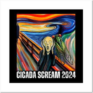 Cicada scream 2024 Posters and Art